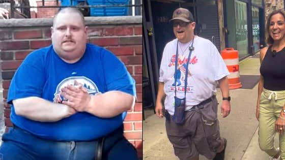 Frank The Tank Now Weighs Under 300 lb. (Down From 520) With Congrats Pouring In From JJ Watt, Julian Edelman, Dave Portnoy And Many More