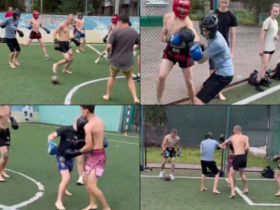 We Don't Want, We Need This Boxing/Soccer Mashup League In The 2028 Olympics Since It's Clearly The Sport Of The Future