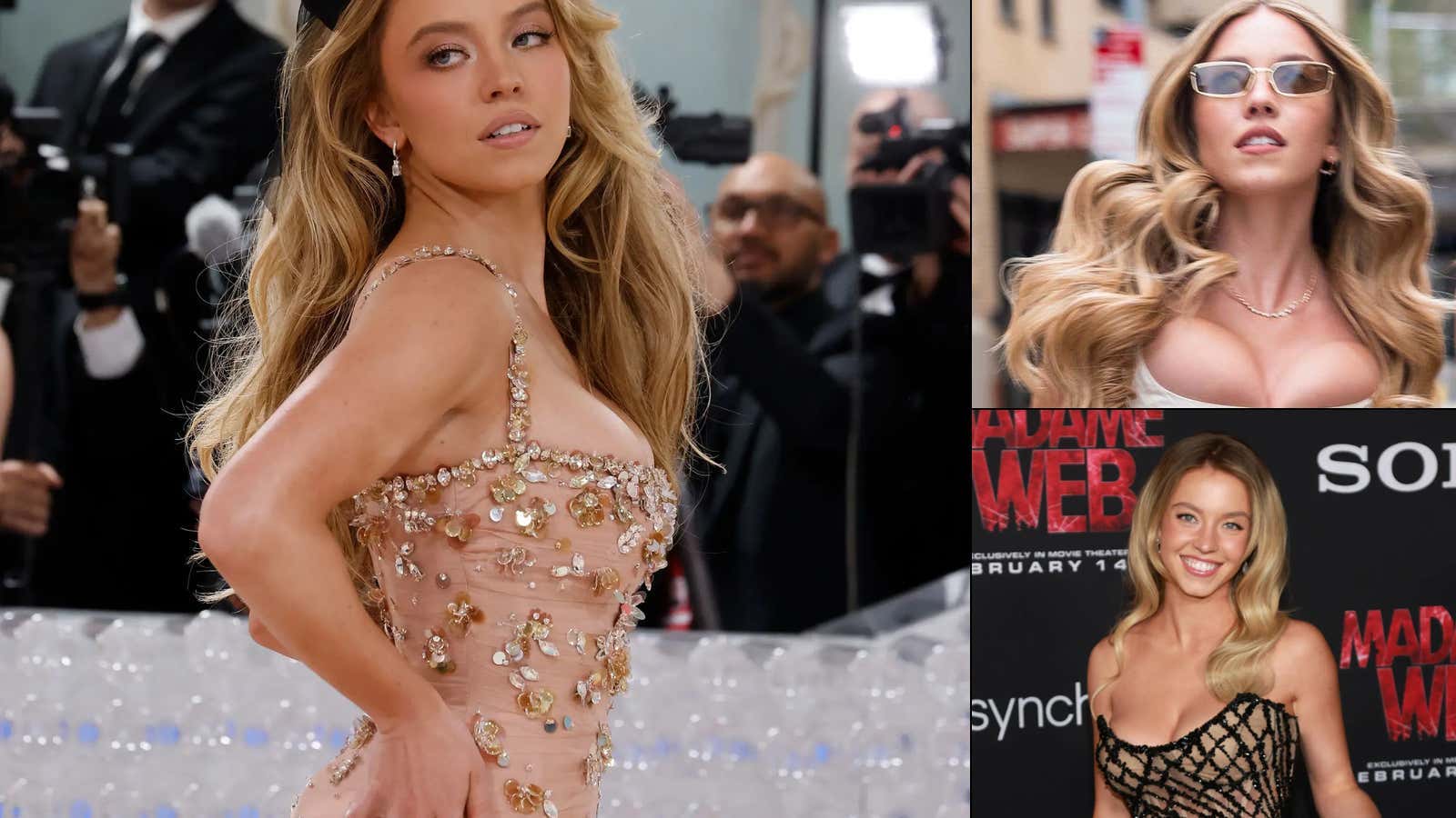 We've Got Our First Look at Sydney Sweeney in the Role She Added 30lbs to Her Boobs and Butt For. 'And the Oscar Goes to ..."