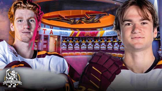 MINNESOTA GOPHERS LOCKER ROOM TOUR - Chiclets University