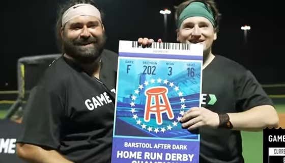 Congrats To Max and Memes For Winning The Barstool After Dark Home Run Derby
