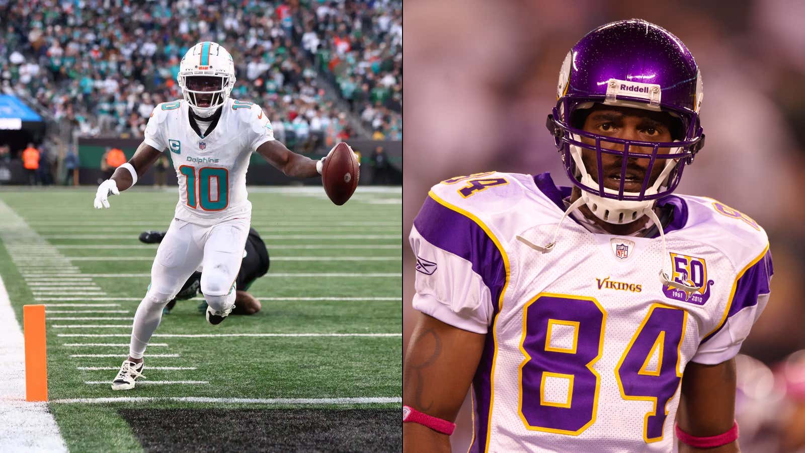 'He's Nowhere All-Time' - Randy Moss Doesn't Want To Hear Anyone List Tyreek Hill As One Of The Elite Wide Receivers In NFL History