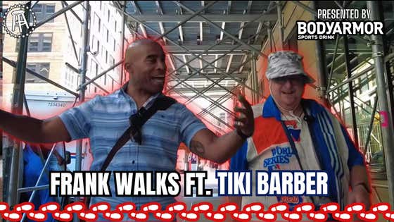 Frank Walks Episode 64: Tiki Barber presented by BODYARMOR