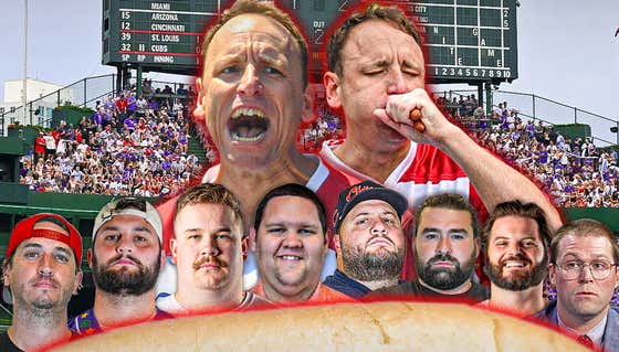 Tonight On Barstool After Dark: Joey Chestnut Joins The Stream As The Barstool Crew Tries To Complete The First Ever 99 Beers, 99 Hotdogs, 9 Innings Challenge