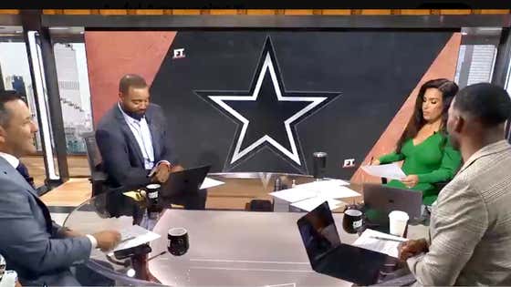 Whoops! 'First Take' Fell For A Fake Tweet, Discussed George Pickens Catching A TD At Cowboys Practice (The Play Was Brandin Cooks From 2 Years Ago)