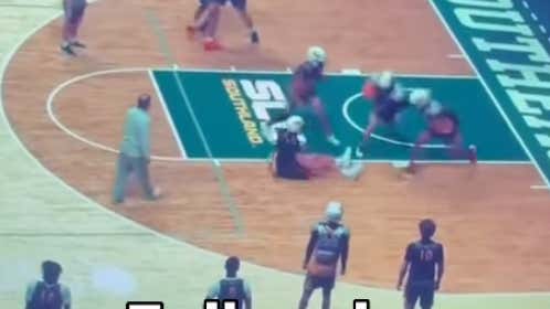 'You Guys Are Soft' - Division I Hoops Player Posted An Awesome Video Of His Former Team Practicing In Full Pads Because Coach Was Pissed