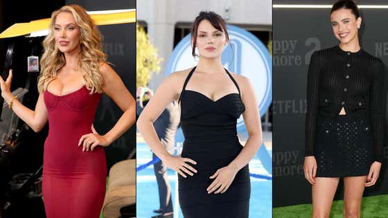 Paige Spiranac, Dafne Keen, And Margaret Qualley Absolutely Dominated Their Green & Blue Carpets This Week For 'Happy Gilmore 2' & 'Fantastic 4'