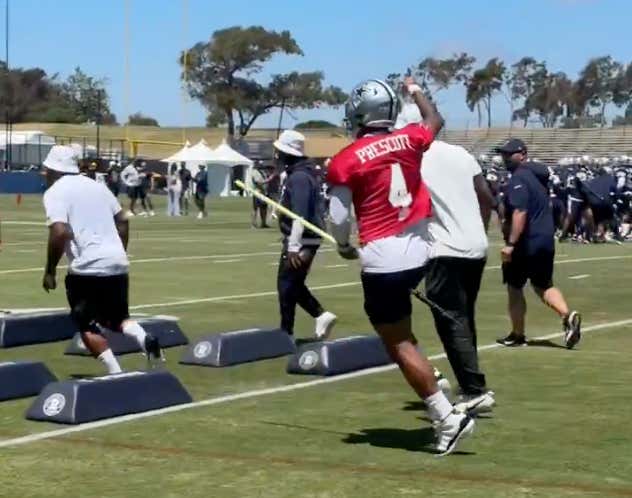 Dak Prescott Looks Like He's Having A Blast As The Cool Counselor At Summer Camp
