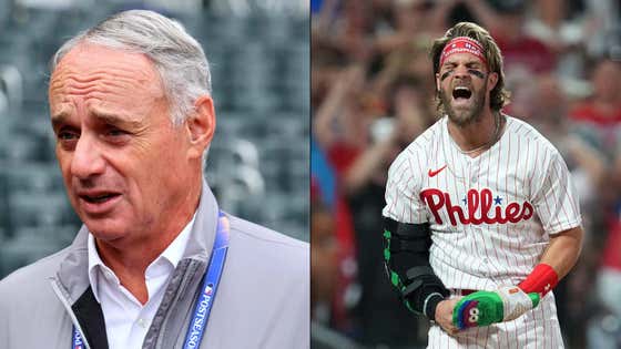 We're Definitely Headed Towards a Lockout: Last Week Bryce Harper Went Nose To Nose With Rob Manfred And Told Him To Get The Fuck Out Of The Phillies Clubhouse If He Wanted To Talk About a Salary Cap