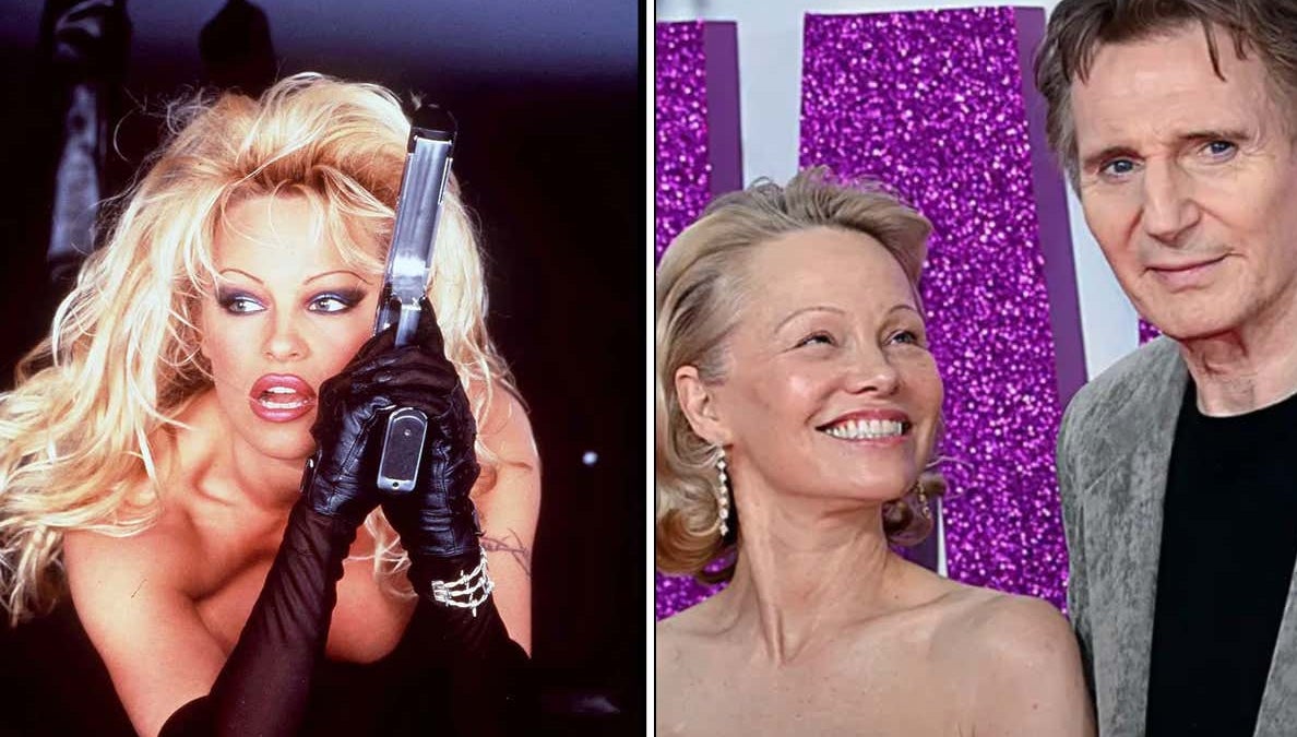 LOVE IS REAL: Pamela Anderson & Liam Neeson Are Officially Dating After Working Closely Together On 'The Naked Gun' Reboot