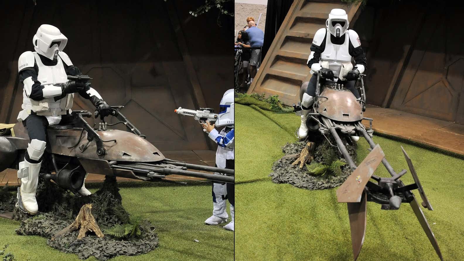 UPDATE: New Footage Of A Hover Bike Inspired By The Star Wars Speeder Looks GOOD. The Volonaut Product Will Reach 63 MPH And Sell For $880,000