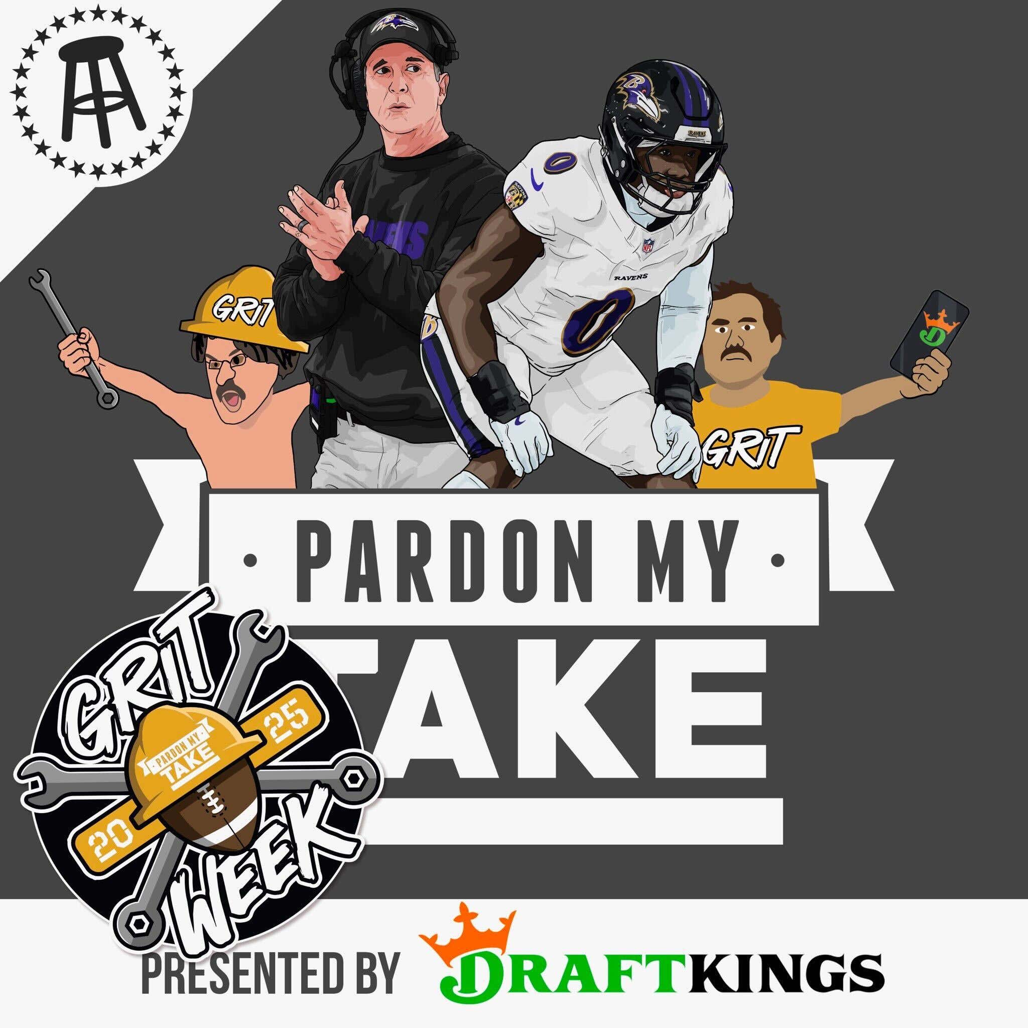 Ravens HC John Harbaugh, Roquan Smith, The Airing Of Grit Week Grievances, Mt Rushmore Of TV Moms + FAQ’s episode artwork