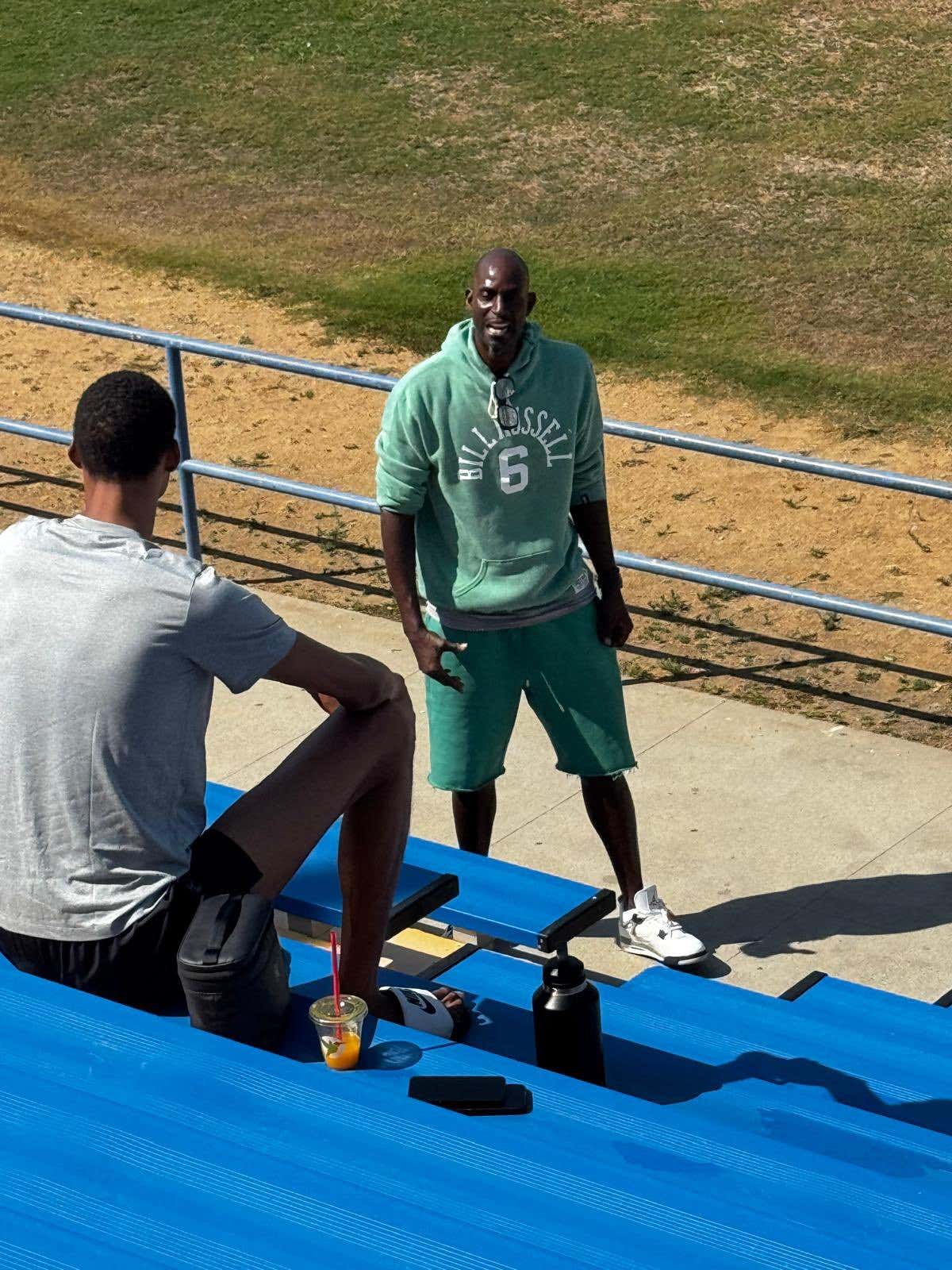 Pray For The Rest Of The NBA: Victor Wembanyama Has Gone From Training With Monks To Now Working Out With Kevin Garnett