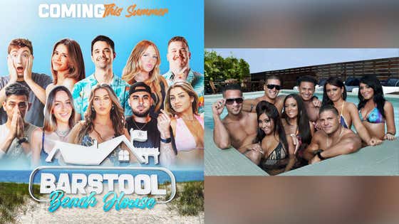 Comparing The Barstool Beach House Cast To Their Best Jersey Shore Counterparts