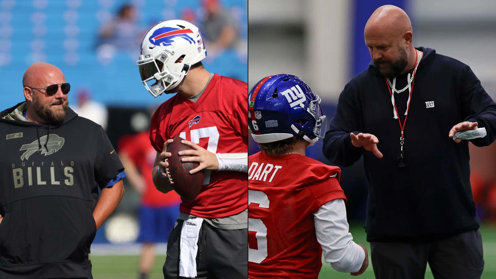 Finding Out Jaxson Dart Is Getting Advice From Josh Allen Is All Giants Fans Need To Hear To Know He's Our Perfect QB1 Of The Future