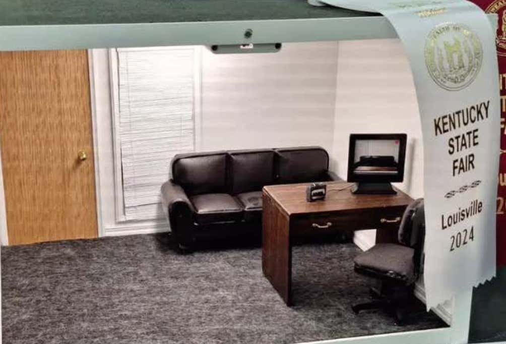 World's Best Artist Is Banned From Entering The Kentucky State Fair Contest Because He Made A Recreation Of The Casting Couch Set Last Year