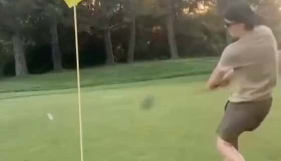 This Is, Without A Doubt, The Greatest Golf Shot That Will Never Count