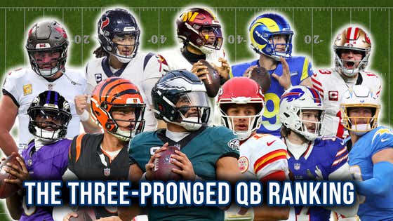 Welcome To The Three-Pronged QB Ranking System