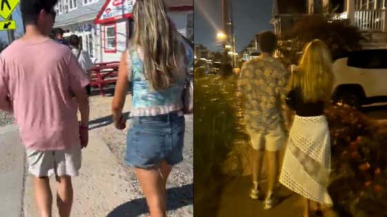 The Underrated Highlight Of Barstool Beach House Thus Far Has Been Watching Danny Conrad And Tommy Smokes Act Like Gentleman While Walking Down The Street