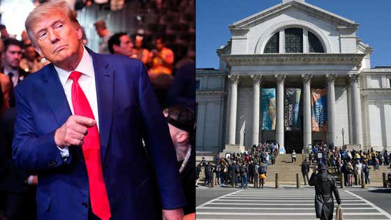 Trump Announced a 'Review' of the Smithsonian, and Boy Oh Boy, Does the Internet Have Theories About What's Really Going On