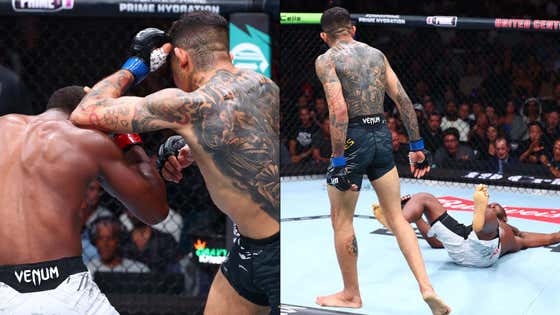 WHAT A KO: Carlos Prates Just SMOKED Geoff Neal With A Buzzer Beater Spinning Back Elbow