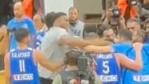 Giannis Is Getting Team Greece Ready For EuroBasket By Slapping The Absolute Shit Out Of His Own Teammate