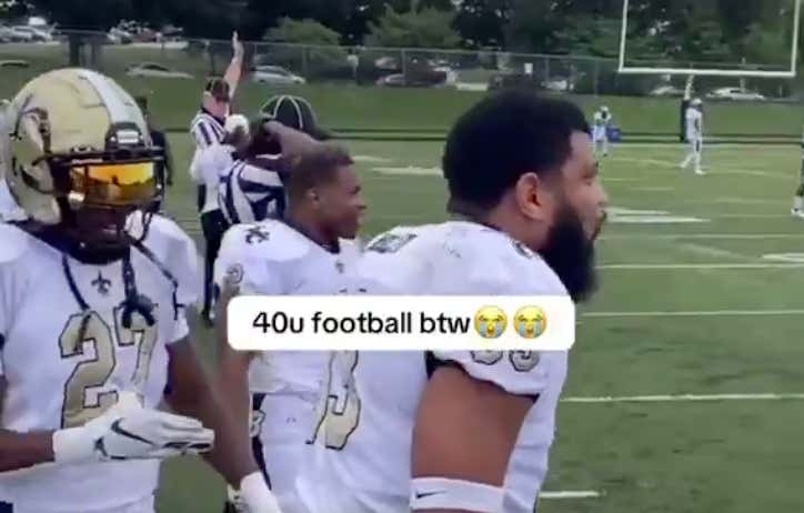 Talking Shit And Taking 40U Football This Seriously Should Be Encouraged By Society, Not Dunked On