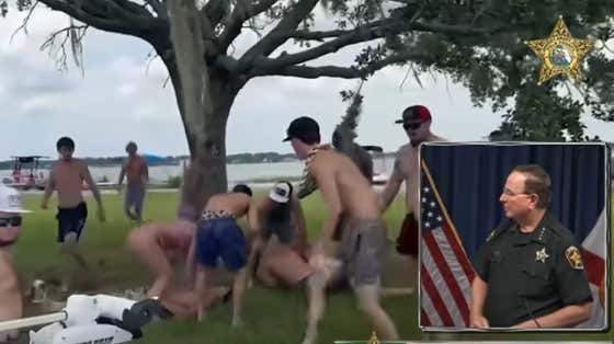 "We're Gonna Lock Y'all Up": Florida Sheriff Is Sick And Tired Of People Getting Shitfaced At Local Lake, Getting Into Fights And Having A Bunch Of Public Sex