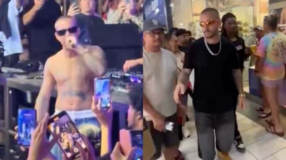 A Man Pretending to Be Justin Bieber Tricked XS Nightclub at The Wynn Las Vegas Into Letting Him Perform, Everybody Fell For It