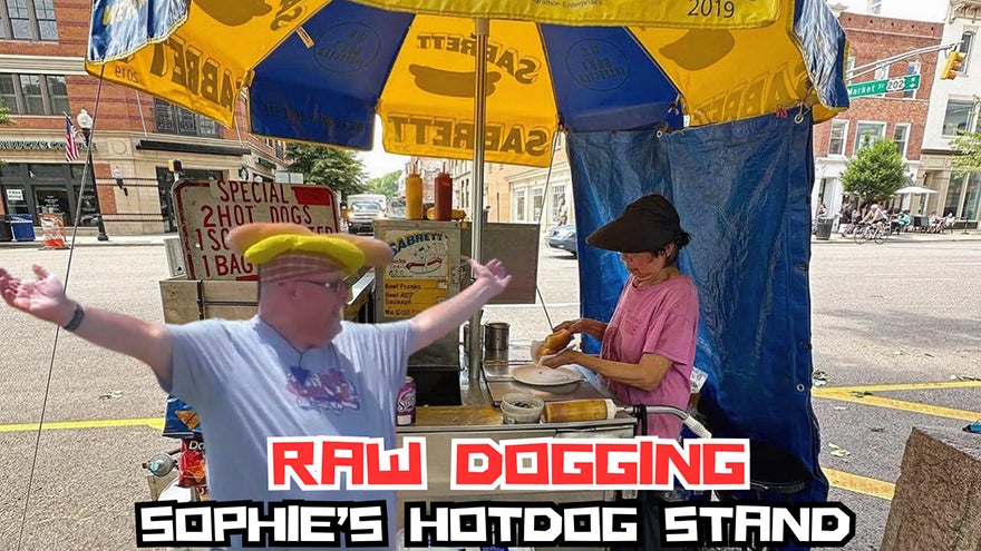Raw Dogging at Sophie's Hot Dogs in Morristown, NJ