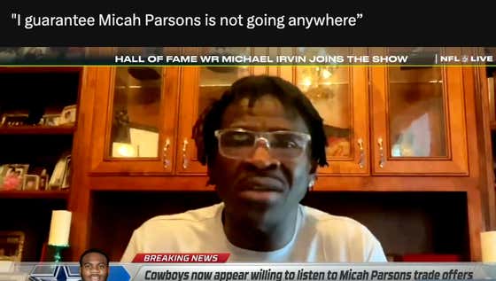 One Minute Before The Trade, Michael Irvin GUARANTEED Jerry Jones Was Not Crazy Enough To Trade Micah Parsons