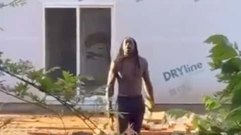Petty Wars: A Guy Is Going Viral For Building A House Right Next To His Ex Wife After Their Separation