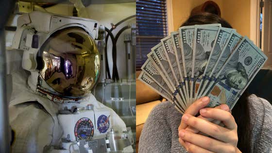 New Gameshow Idea: Woman Scammed Into Sending Money to Fake Astronaut Who Was Stuck in Space, Under Attack, In Need of Oxygen Money