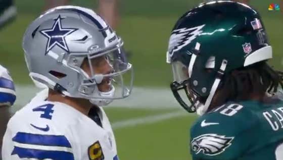 Jalen Carter Had To Just Set A World Record For The Fastest Ejection In NFL History, Spits On Dak Prescott And Gets Tossed From Season Opener Before First Play