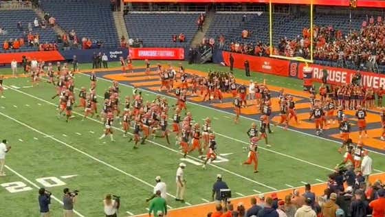 Fran Brown Made Syracuse Run Sprints on the Field After Beating UConn in Overtime