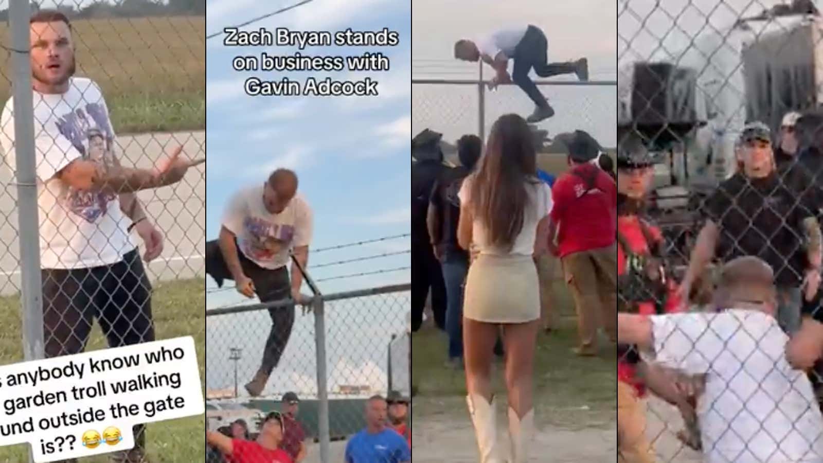 "If They Open This Fucking Gate, I'll Fucking Kill You" Zach Bryan Tried To Fight Fellow Country Singer Gavin Adcock By Climbing A Barbed Wire Fence At A Festival? Gavin Gave His Side Of The Story To Dave Portnoy Today