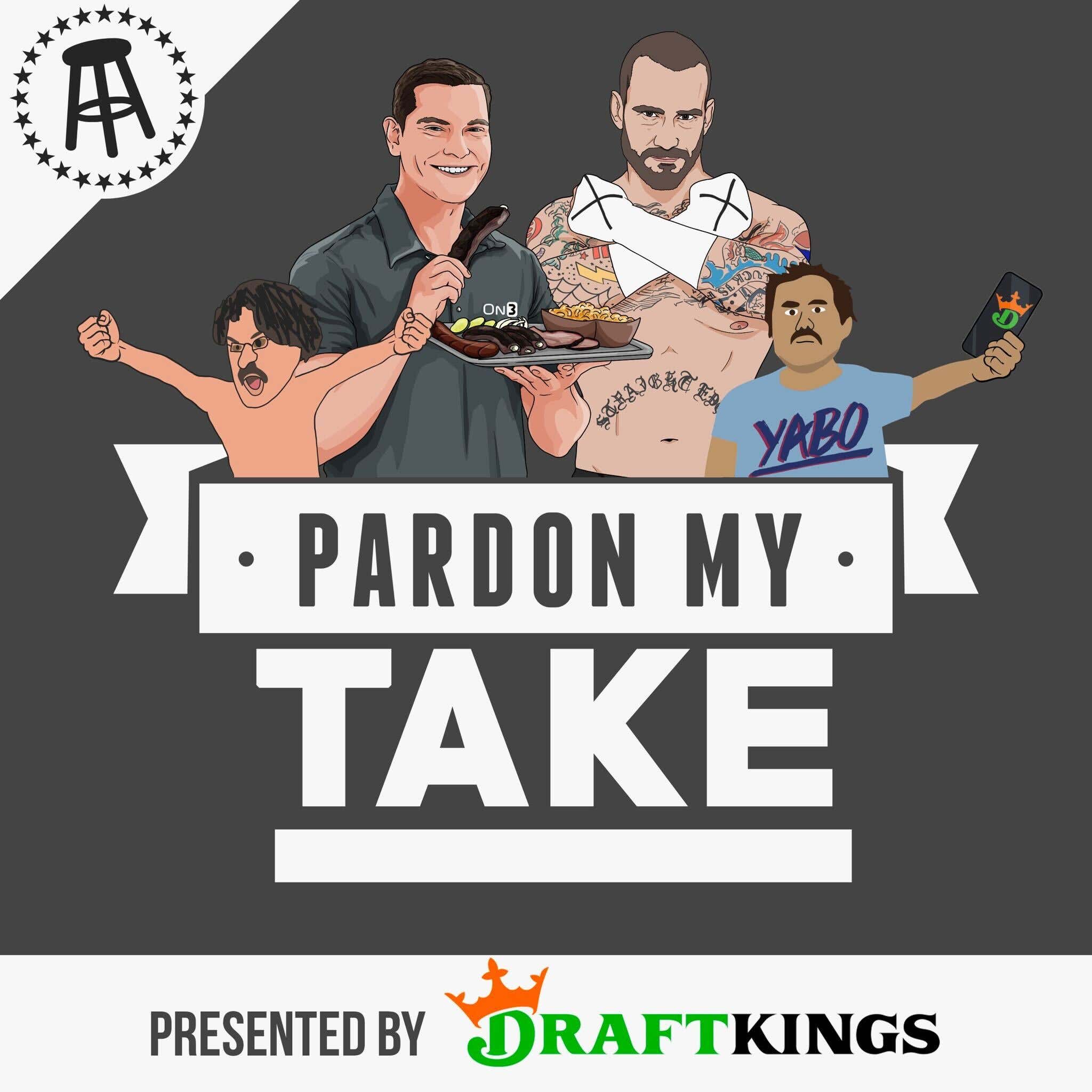 CFB With Andy Staples, CM Punk In Studio, MNF Doubleheader, Tush Push On The Ropes + FAQ’s episode artwork