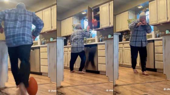 DUDES ROCK: Guy Goes Viral For Pulling Off Wild Onside Kicks All Over His House, Some NFL Team Needs To Sign Him ASAP!