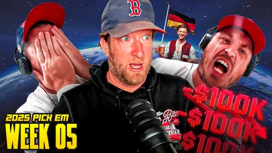 RICO BOSCO CRIES & PRODUCER OWES DAVE PORTNOY $100K | Pick Em Week 5