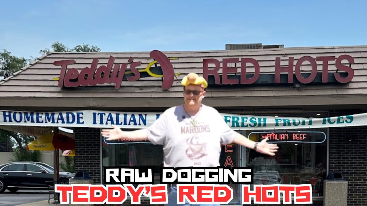 Raw Dogging at Teddy's Red Hots in Darien, IL