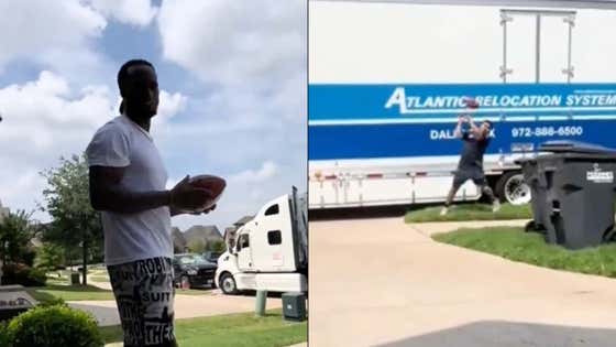 Joe Milton Played Catch With a Regular Human and Nearly Took the Poor Guy's Head Off