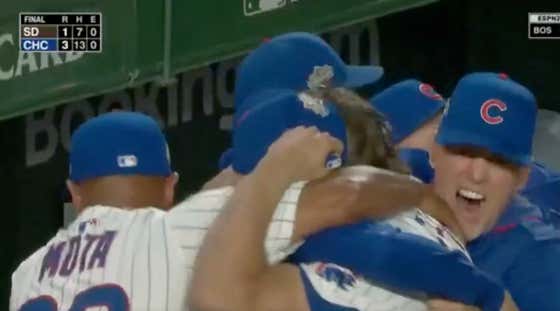 THE CHICAGO CUBS ARE GOING TO THE NLDS
