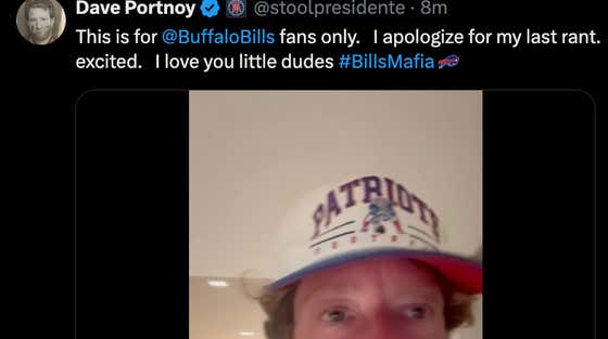 This is for Bills fans only.   I apologize for my last rant.  I got too excited.   I love you little dudes.