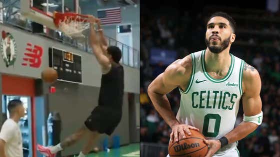 Jayson Tatum Is Already Dunking And According To Shams Has Officially Told The Celtics That He Wants To Return This Season