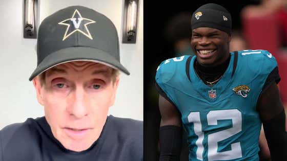 Tip Of The Cap To Skip Bayless For Somehow Doing A 30 Minute Rant About Travis Hunter Getting Baptized
