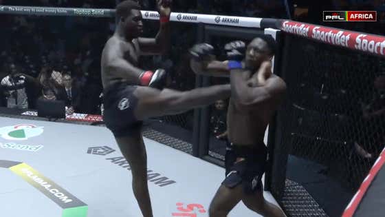 PFL Africa Just Gave Us A Jaw-Dropping Walk Off Head Kick Knockout