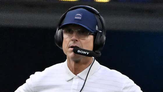 The Chargers Decline Has Left Jim Harbaugh Literally Speechless