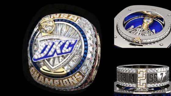 The Oklahoma City Thunder Absolutely Crushed Their First Ever Championship Ring