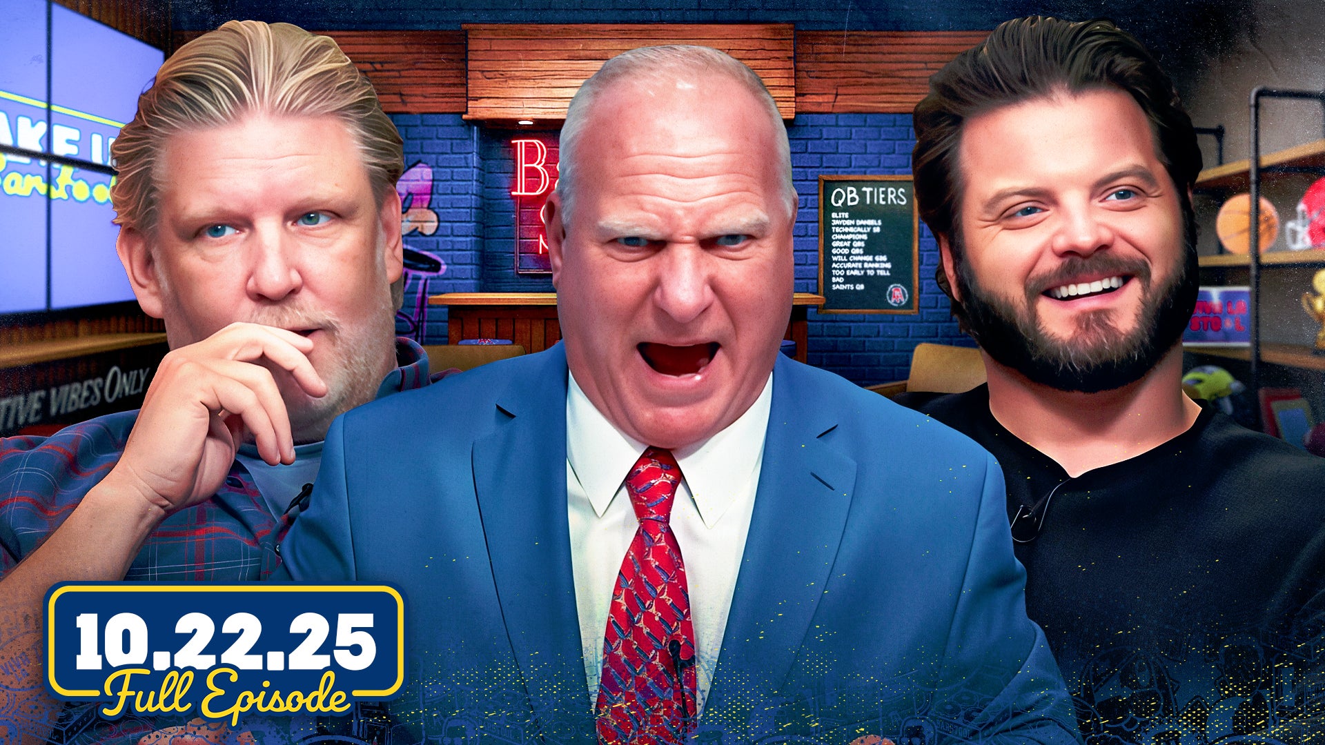 CFB Playoff Predictions, Stu Feiner’s Debut & World Series 2025 | Wake Up Barstool Full Episode