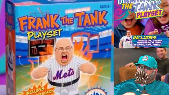 Dave Portnoy Needs To Put This "Frank The Tank Action Figure Playset" Into Production ASAP And Only Make 99 Like Our Old Purple Starfish Pennies